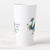 おもしろい予測できなおもしろいお洒落引用文 カフェラテマグ (正面)