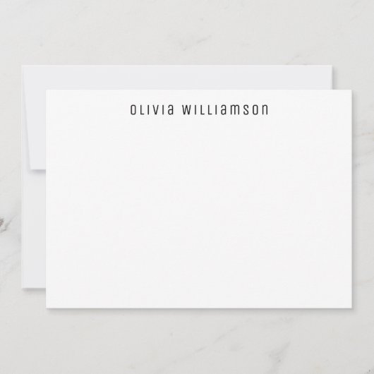 おもしろい予測できなイエローエンジェルフィッシュノーテカード ノートカード (正面)