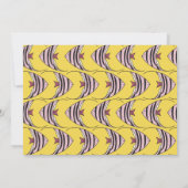 おもしろい予測できなイエローエンジェルフィッシュノーテカード ノートカード (裏面)