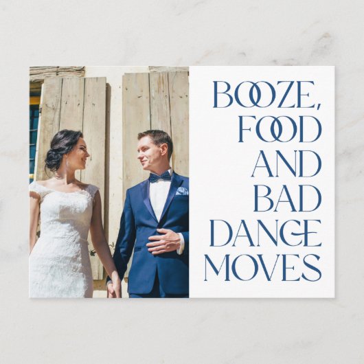 おもしろい予結婚算 ポストカード (正面)