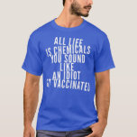 おもしろい予防接種Pro Vaccine Support Science Vacci Tシャツ<br><div class="desc">おもしろい予防接種プロワクチン支援科学ワクチン接種プレミアム836。</div>