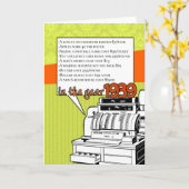 おもしろい事実の誕生日- 1939年に生活費 カード (黄色い花)