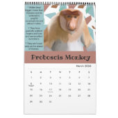 おもしろい事実カレンダー2025 カレンダー (3月 2026)