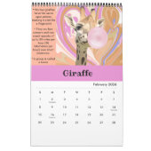 おもしろい事実カレンダー2025 カレンダー (2月 2026)