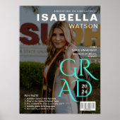 おもしろい事実 マガジンカバー写真卒業ポスター ポスター (正面)