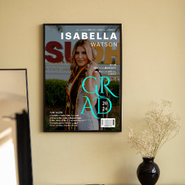 おもしろい事実 マガジンカバー写真卒業ポスター ポスター