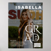 おもしろい事実 マガジンカバー写真卒業ポスター ポスター (正面)