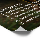 おもしろい事実 マガジンカバー写真卒業ポスター ポスター (角)