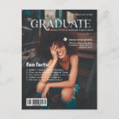 おもしろい事実 |大学院マガジンのカバー写真 案内ポストカード (正面)