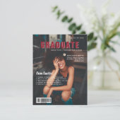 おもしろい事実 |大学院マガジンのカバー写真 案内状 (スタンド正面)