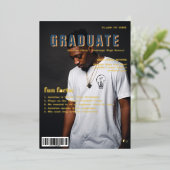 おもしろい事実 |大学院マガジンのカバー写真 箔シーズンカード (立ち正面)