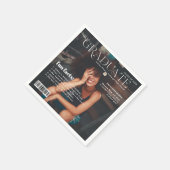 おもしろい事実 | 大学院マガジンカバー写真ナプキン スタンダードカクテルナプキン (角)