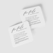 おもしろい事結婚実の習字フォント コースター