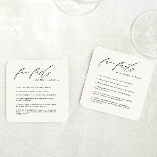 おもしろい事結婚実の習字フォント コースター