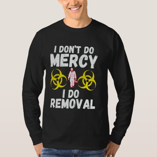 おもしろい人害防除駆除剤 Tシャツ (正面)