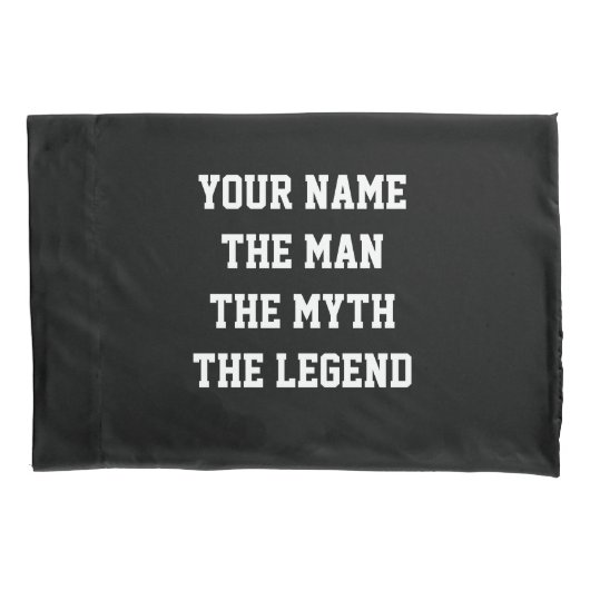 おもしろい人神話伝説の枕カバー 枕カバー (正面)