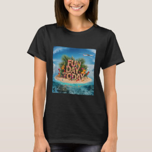 おもしろい今日 Tシャツ