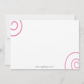 おもしろい企業のパーティの招待状 招待状 (裏面)