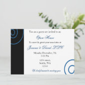 おもしろい企業のパーティの招待状 招待状 (スタンド正面)