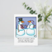 おもしろい休日はがき シーズンポストカード (スタンド正面)