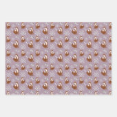 おもしろい休日パターンの分類 ラッピングペーパーシート (正面)