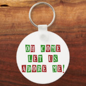 おもしろい休日Tシャツとギフト キーホルダー (正面)