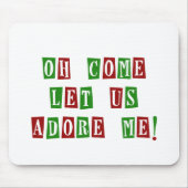 おもしろい休日Tシャツとギフト マウスパッド (正面)