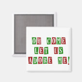 おもしろい休日Tシャツとギフト マグネット (正面/裏面)