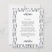 おもしろい会社写真メリー明るいクリスマス シーズンカード (裏面)