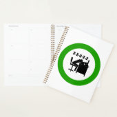 おもしろい会社員は机で寝ている プランナー手帳 (ディスプレー)