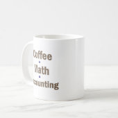 おもしろい会計ことわざ コーヒーマグカップ (正面左)