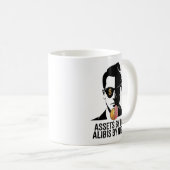おもしろい会計士 資産 アリバイ 真犯人Tシャツ コーヒーマグカップ (正面右)