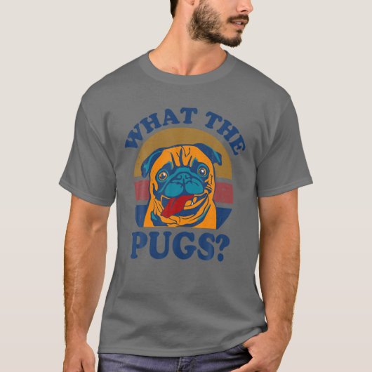 おもしろい何だ?犬好きのため Tシャツ (正面)