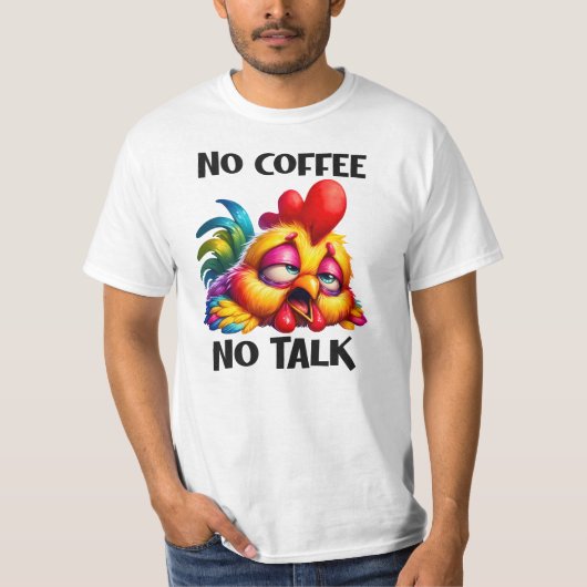 おもしろい保デザイン-T型 Tシャツ (正面)