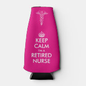 おもしろい保落ち着いてナースのボトルクールだ ボトルクーラー (正面)