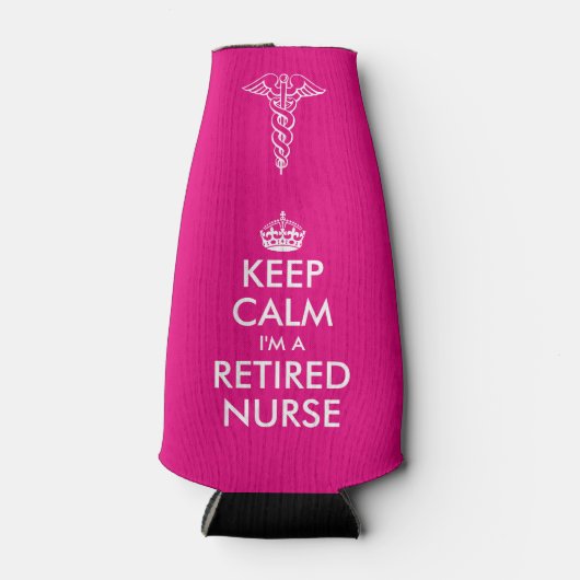 おもしろい保落ち着いてナースのボトルクールだ ボトルクーラー (正面)