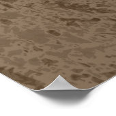 おもしろい保Calm Zombie Poster Live On Zombie Hand ポスター (角)