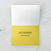 おもしろい健康なカード病院のワードローブの漫画をすぐに得て下さい カード (内部)