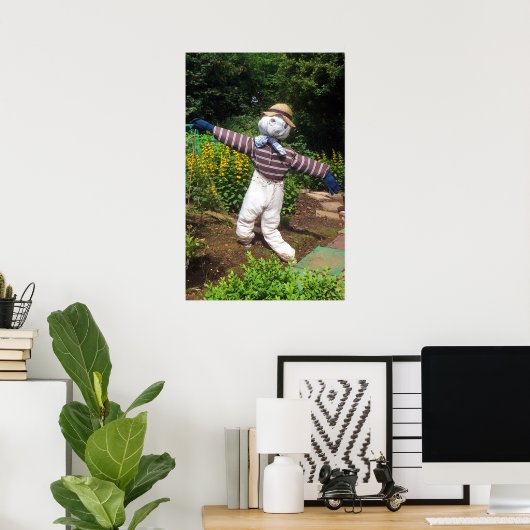 おもしろい傷 ポスター (ホームオフィス)