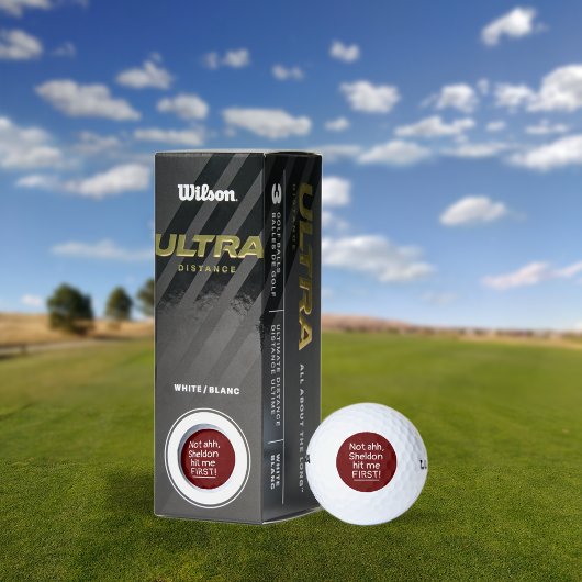 おもしろい兄弟姉妹引用文パーソナライズされた ゴルフボール