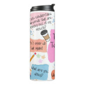 おもしろい先生ことわざ タンブラー (回転左)