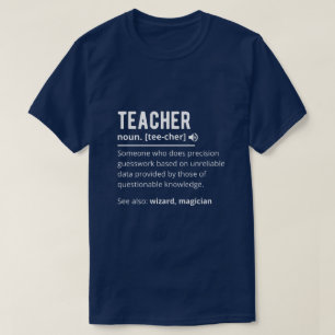 おもしろい先生の定義 Tシャツ