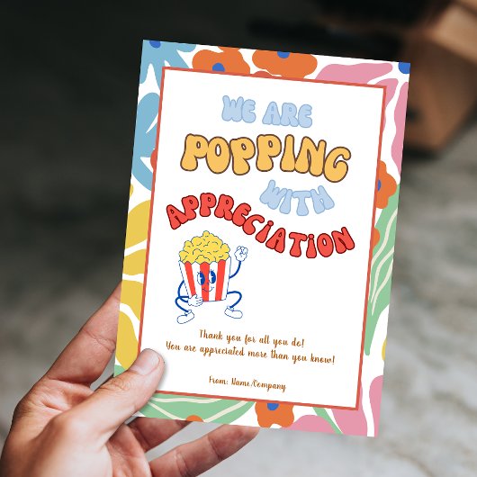 おもしろい先生ボランティアの同僚サンキューカード 招待状