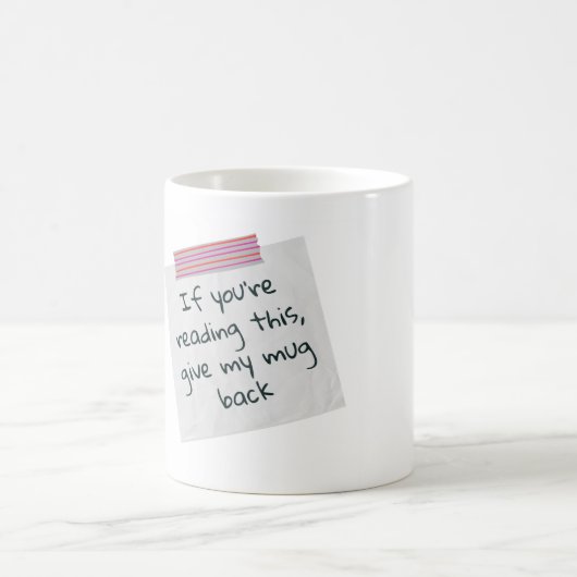 おもしろい先生マもしグ – 「読あなたはこ与えこ モーフィングマグカップ (中央)