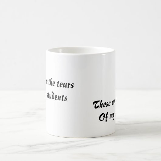 おもしろい先生マグカップ コーヒーマグカップ (中央)