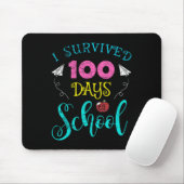 おもしろい先生学生キッズ生き延びI 100日のSc マウスパッド (マウス)