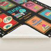 おもしろい先生引用文最高のギフト名を追加可能 シェルパブランケット (3/4)