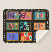 おもしろい先生引用文最高のギフト名を追加可能 シェルパブランケット (正面(横))