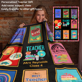 おもしろい先生引用文最高のギフト名を追加可能 シェルパブランケット