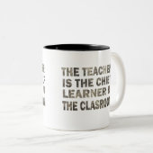 おもしろい先生引用文 ツートーンマグカップ (正面右)